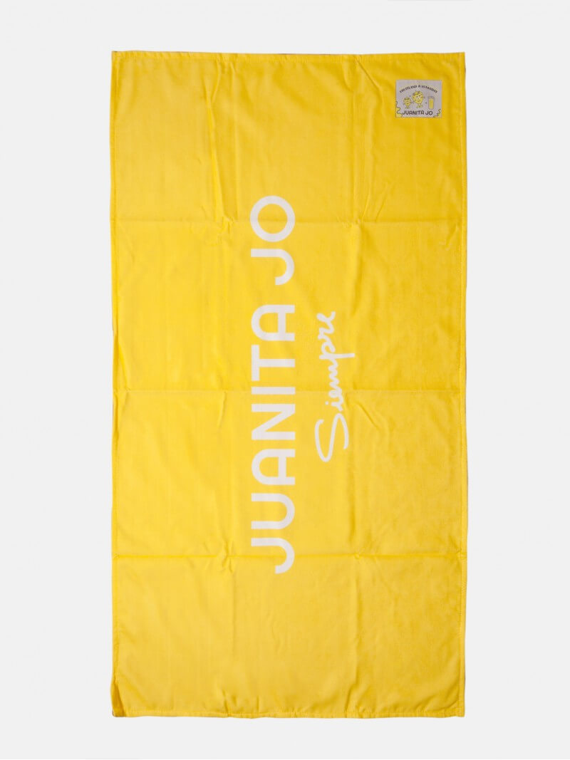 Bolso De Playa Grande Amarillo Amalfi